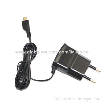 Factory promotional travel charger with cable